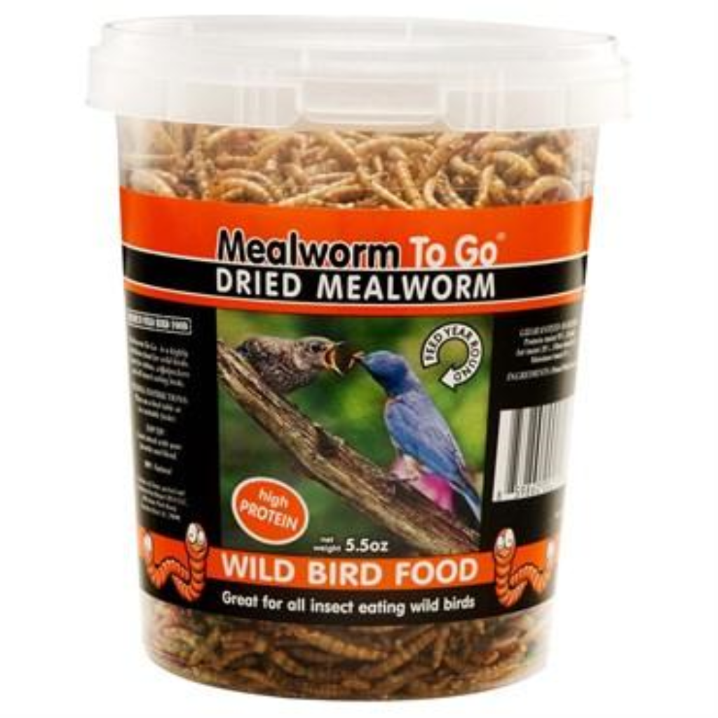 Unipet Mealworms To Go Wild Bird Food, 5.5-oz