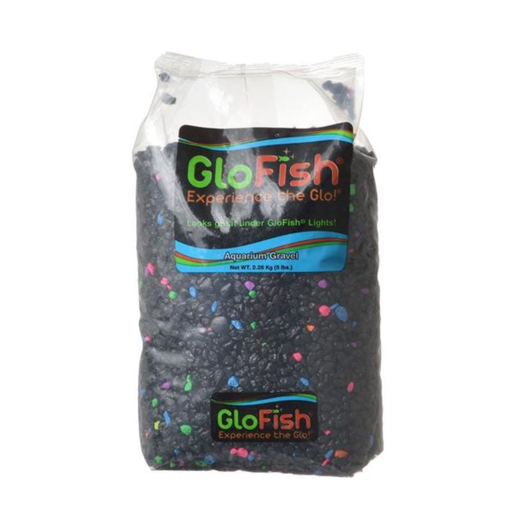 GloFish Aquarium Gravel, Black, 5-lb