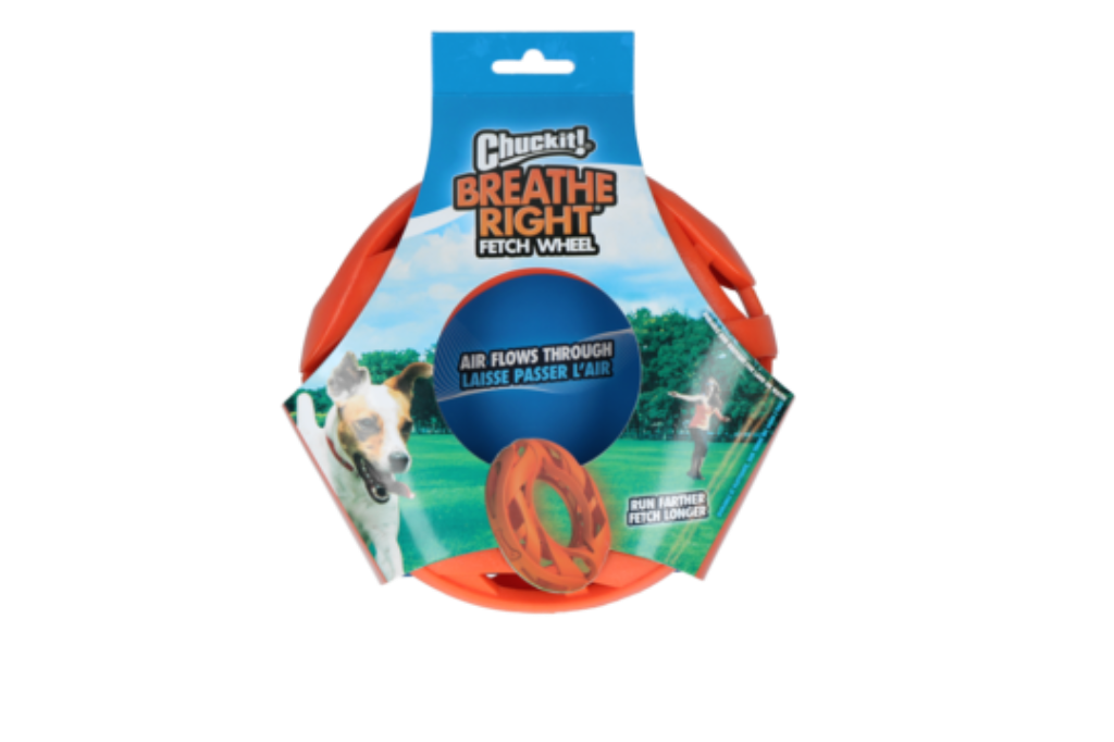Chuckit! Breathe Right Fetch Wheel Dog Toy