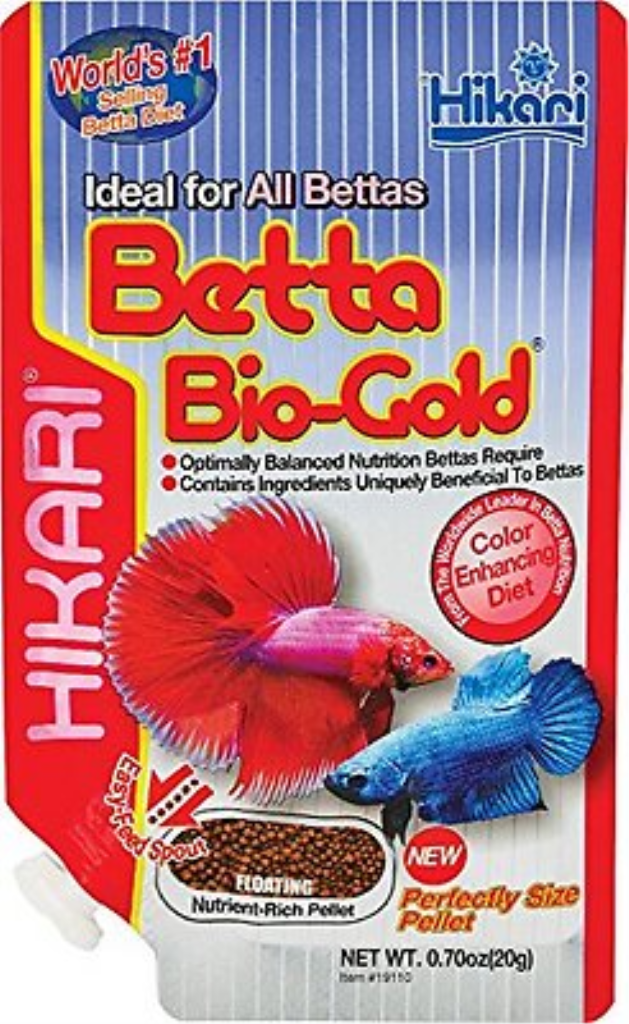 Hikari Bio-Gold Betta Fish Food, 0.70-oz pouch