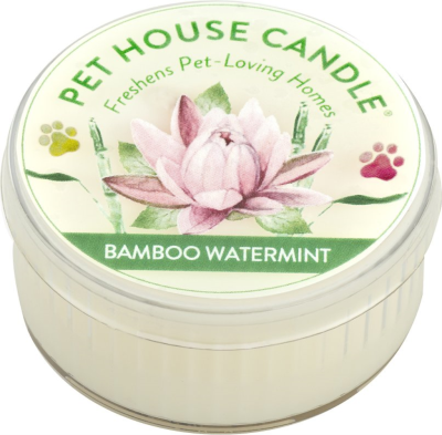 Pet House Candle Bamboo Watermint Mini