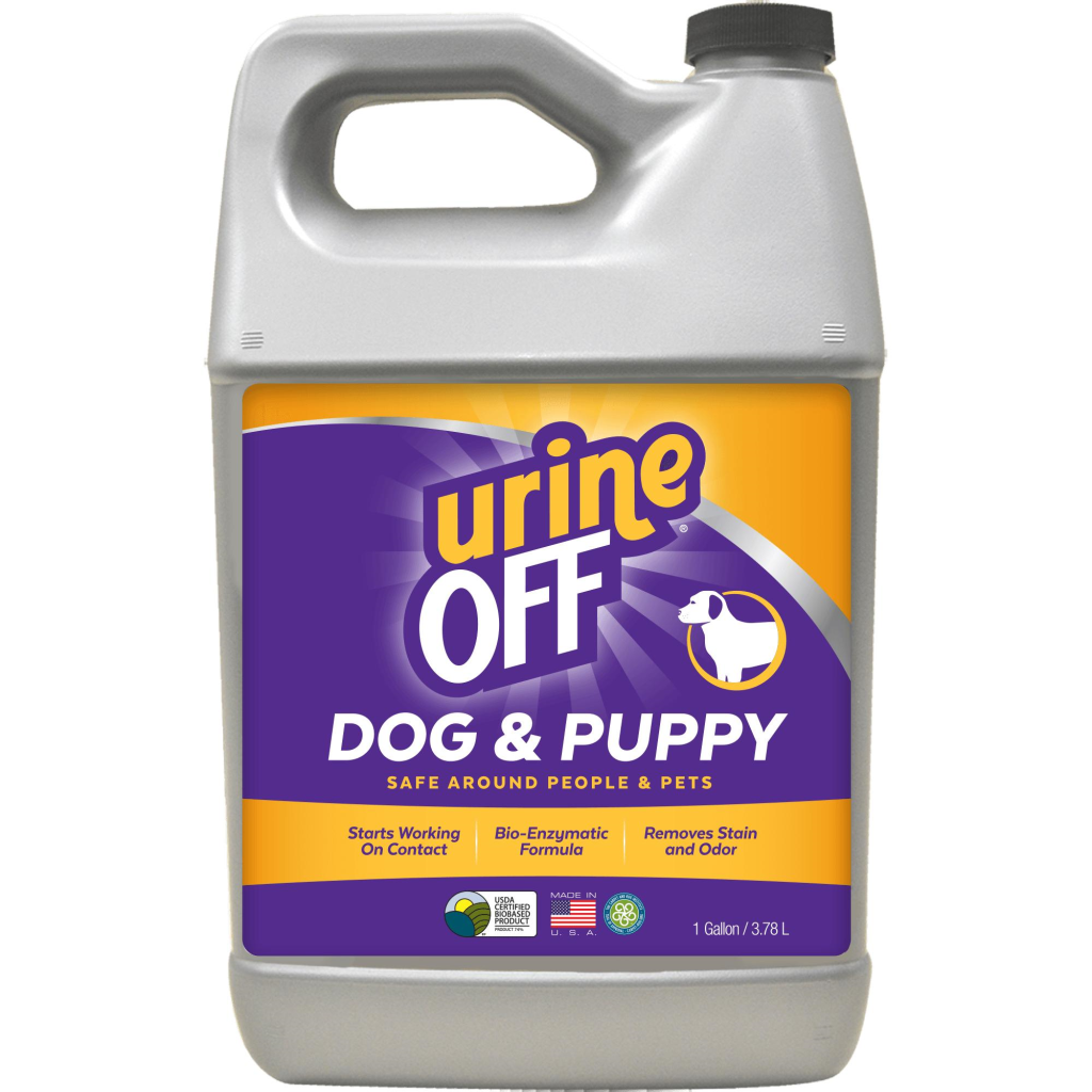 Urine Off Dog & Puppy Stain & Odor Remover, 1-gal