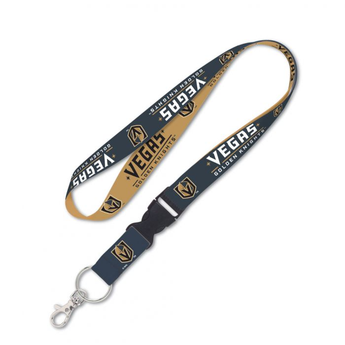 Vegas Golden Knights Lanyard With Detachable Buckle 1"