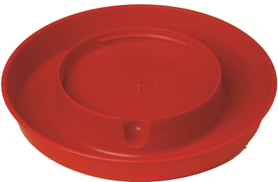 WATERER BASE SCREW GALLON RED 750 
