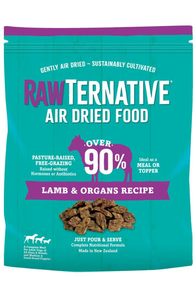 Grandma Mae's Country Naturals RawTernative Lamb & Organs Air-Dried Dog Food, 3-lb