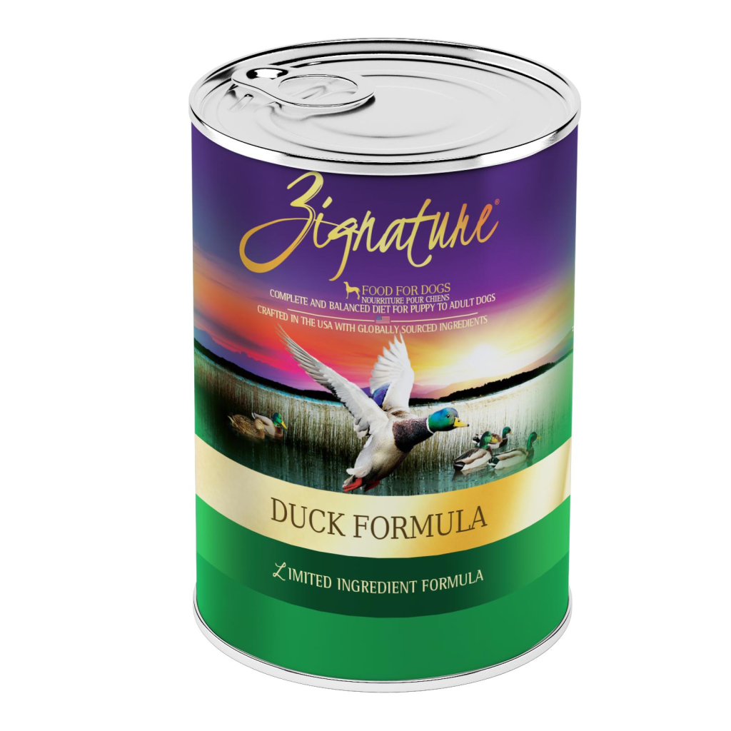 Zignature Duck Limited Ingredient Formula Grain-Free Wet Dog Food Can, 13-oz