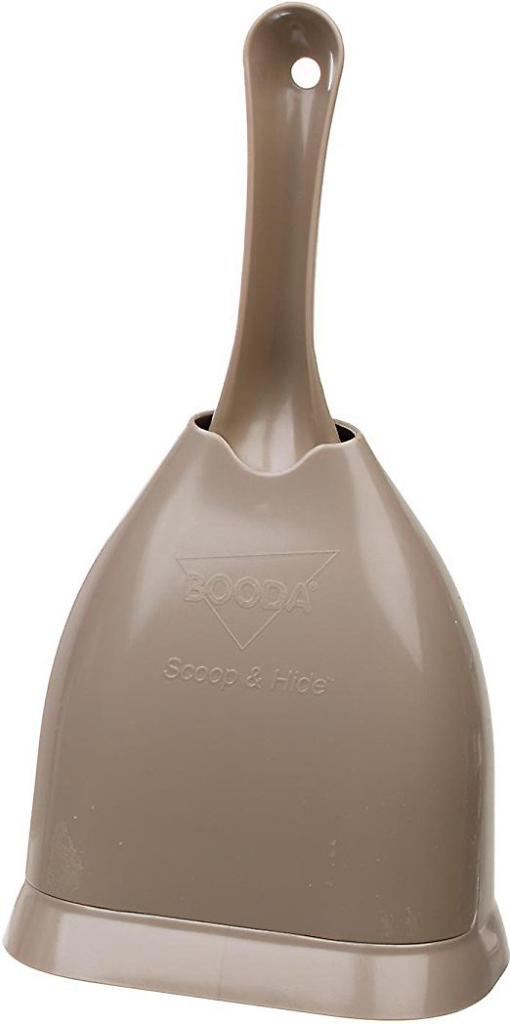 Booda Scoop'n Hide Cat Litter Scoop, Titanium