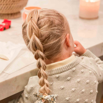 Finger Nail Polish and Braid