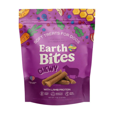 Earthborn Holistics EarthBites Chewy Lamb Dog Treats, 7-oz