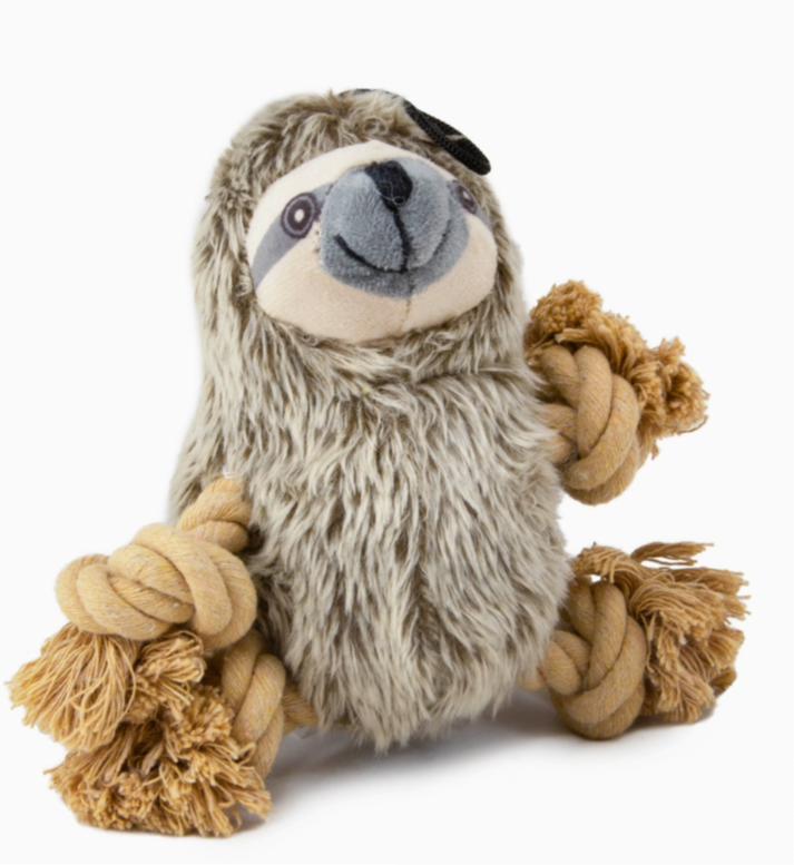 Roper Prairie Sloth - Dog Toy