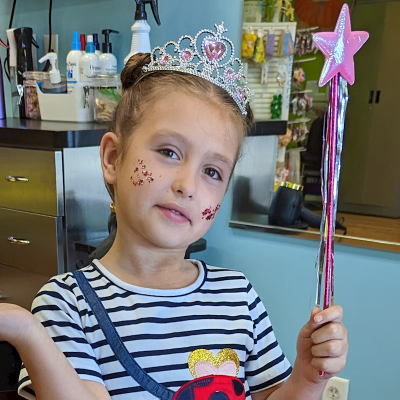A Princess For A Day Haircut Package