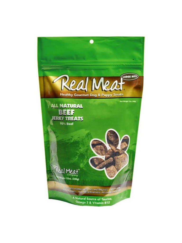 Real Meat Beef Jerky Treats 12oz