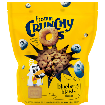 Fromm Crunchy Os Blueberry Blasts with Chicken 26 Oz