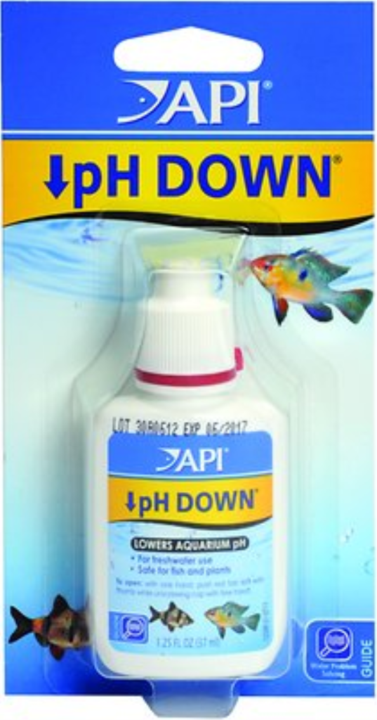 API pH Down Freshwater Aquarium Water Treatment, 1.25-oz bottle