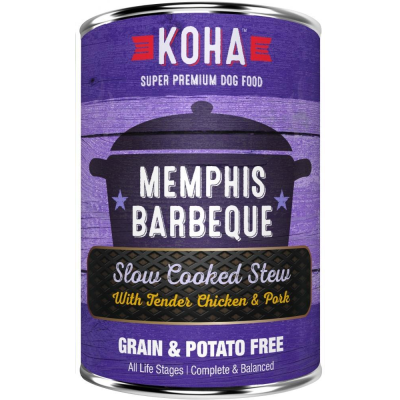 KOHA Memphis Barbeque Slow Cooked Stew Chicken & Pork Recipe - 12.7 oz.