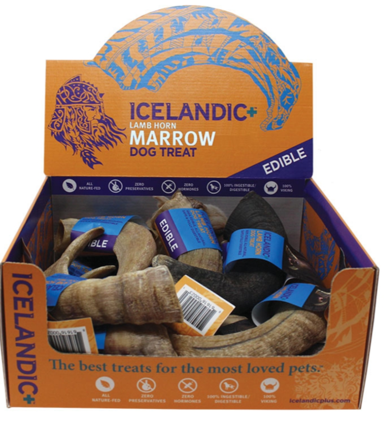 Icelandic Lamb Horn with Marrow - Pet Wants Dublin - Fresh Local Pet Food