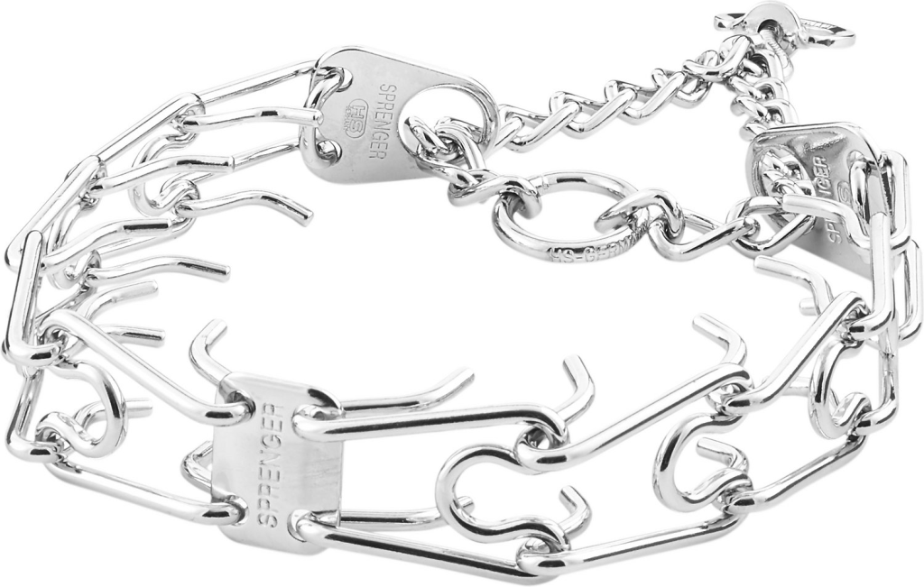 Herm Sprenger Prong Dog Collar, Light, 2.25-mm