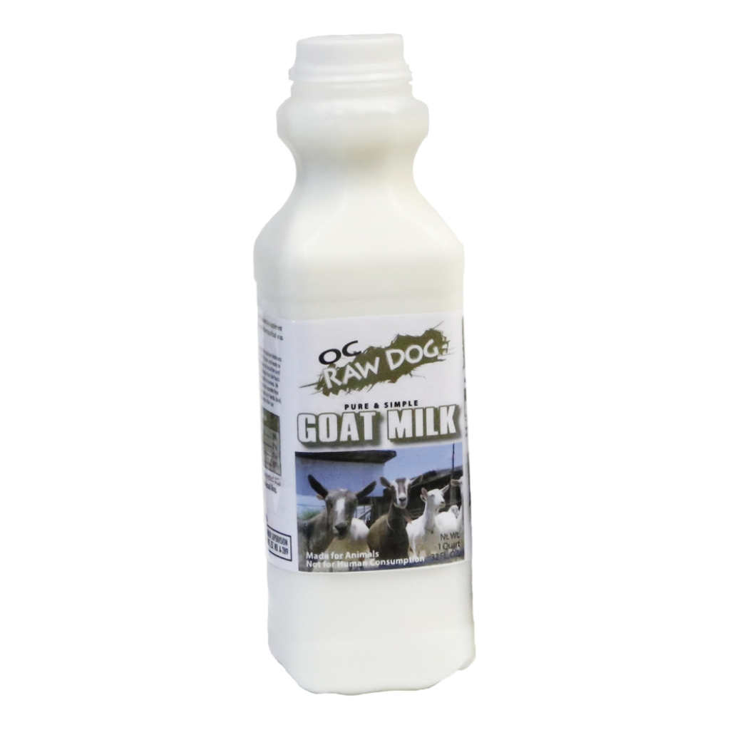 OC Raw Pure & Simple Raw Goat Milk for Dogs, 32-oz