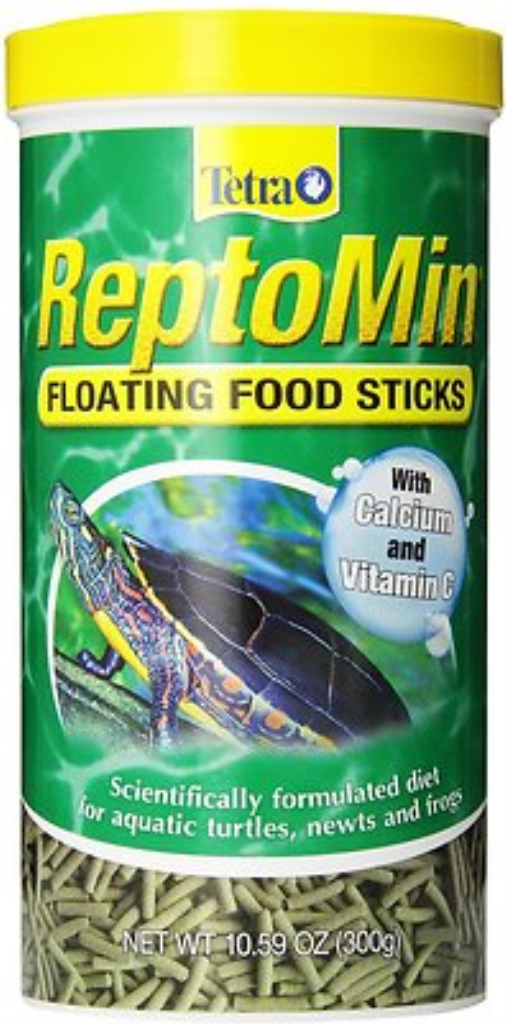 Tetra ReptoMin Floating Sticks Turtle & Amphibian Food, 10.59-oz jar