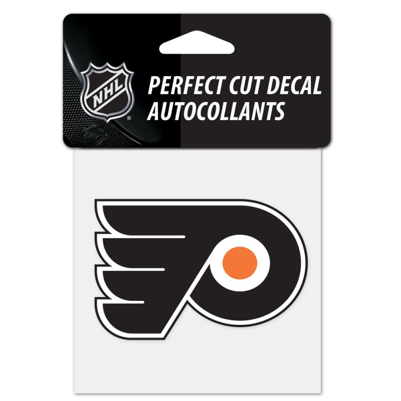 Philadelphia Flyers Perfect Cut Colour Decal 4" x 4"