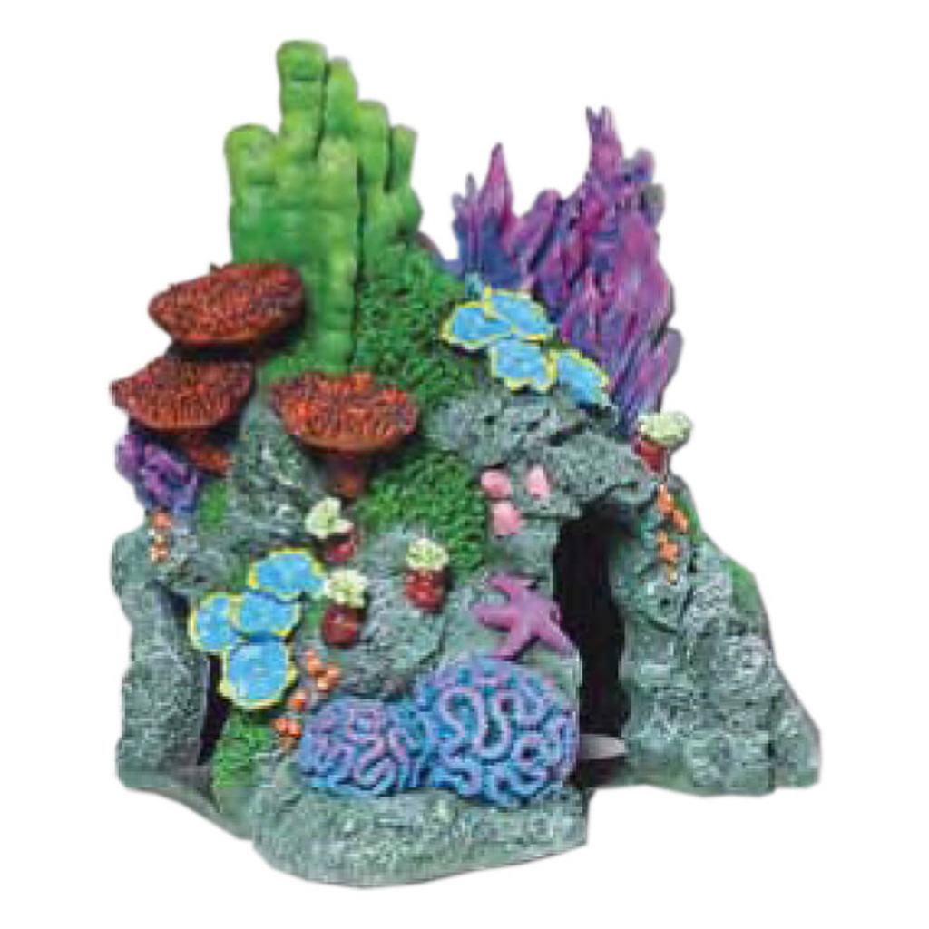 Blue Ribbon Exotic Environments Red Sea Hide-Away Aquarium Ornaments, Small