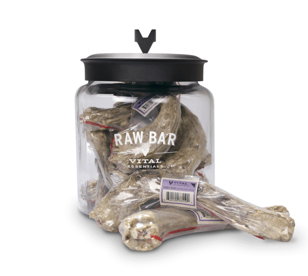 Vital Essentials RAW BAR Turkey Necks Freeze-Dried Raw Dog Treats, 1-count