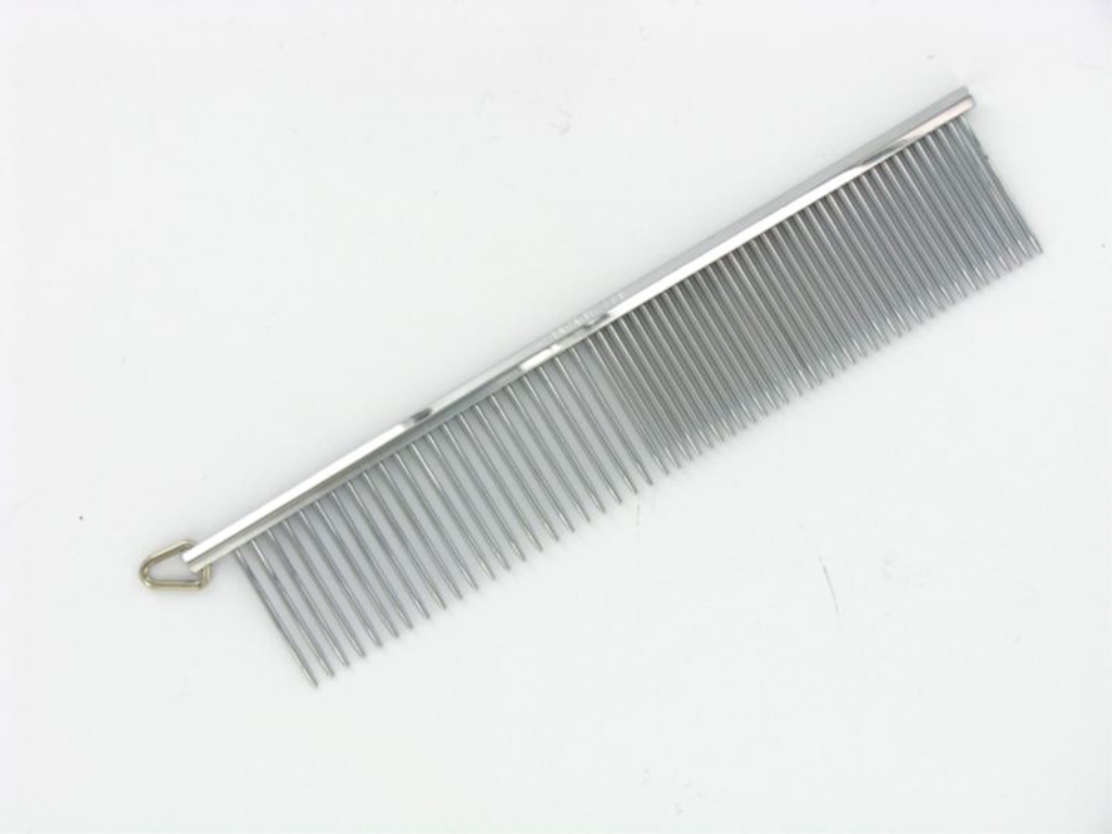 Safari Medium Coarse Dog Metal Dog Comb, 7.25-in