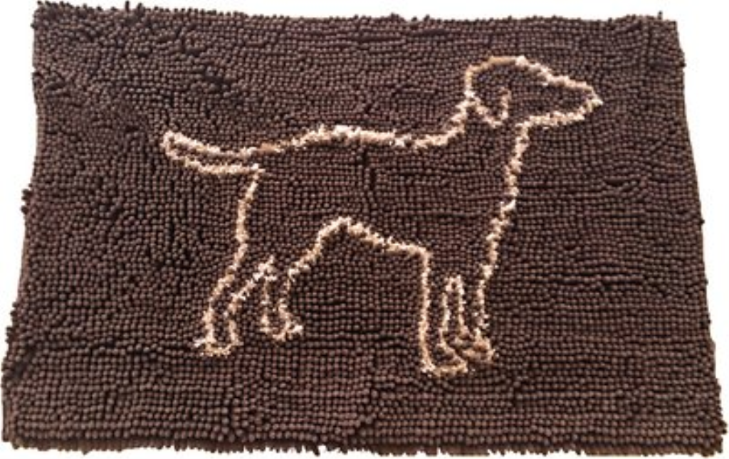 Ethical Pet Clean Paws Dog Doormat, Brown, Medium