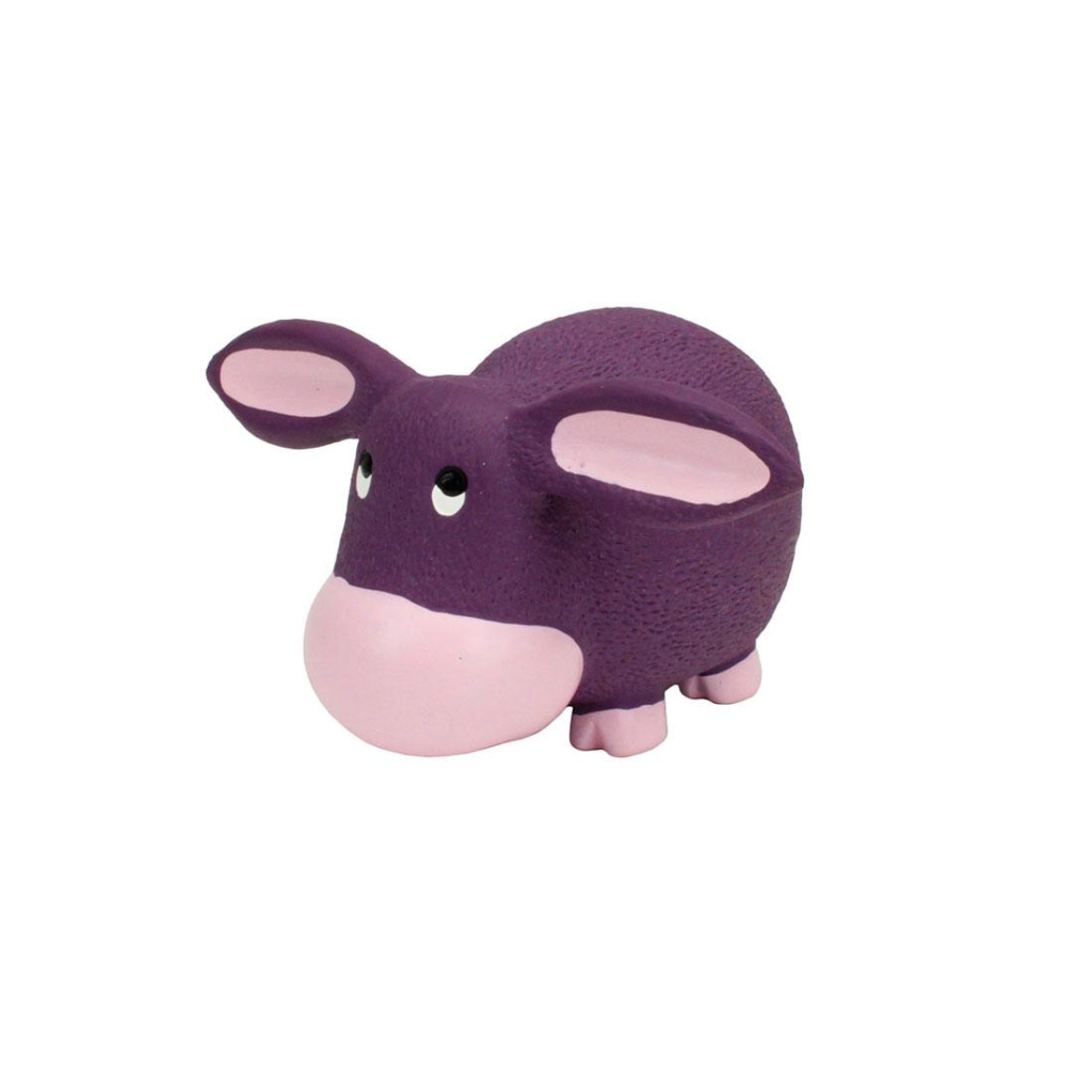 Rascals Grunt Big Ear Donkey Dog Toy, 7-in