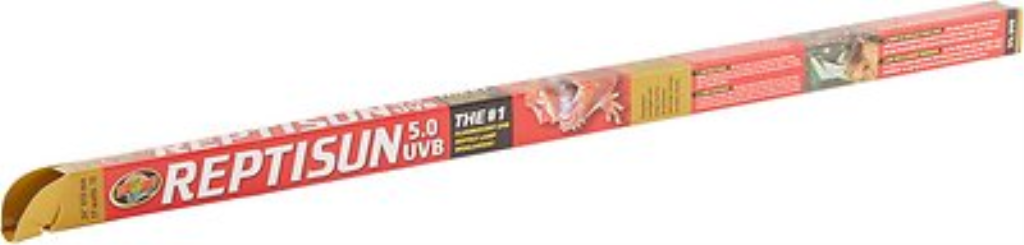 Zoo Med ReptiSun 5.0 UVB Fluorescent Reptile Lamp, 24-in