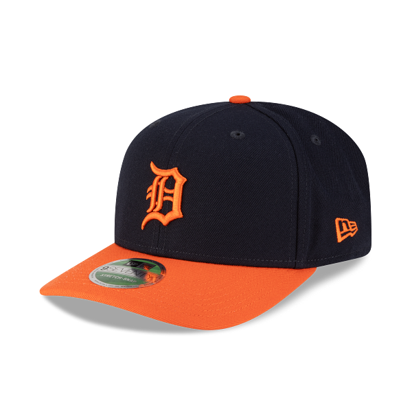 Detroit Tigers 2026 Alternate Navy & Orange New Era 9SEVENTY Stretch Snap Hat