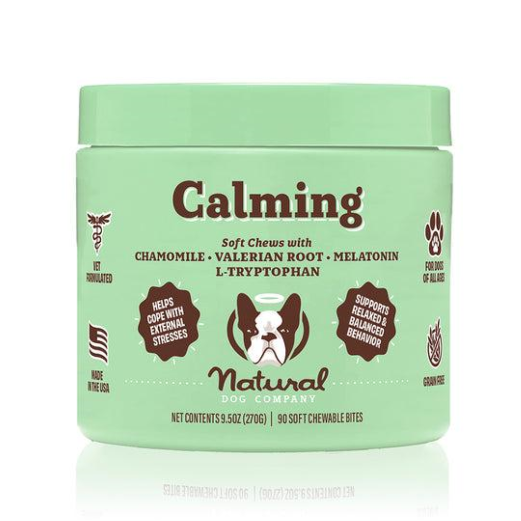 Natural Dog Company Calming Soft Chews Dog Supplement, 90-count