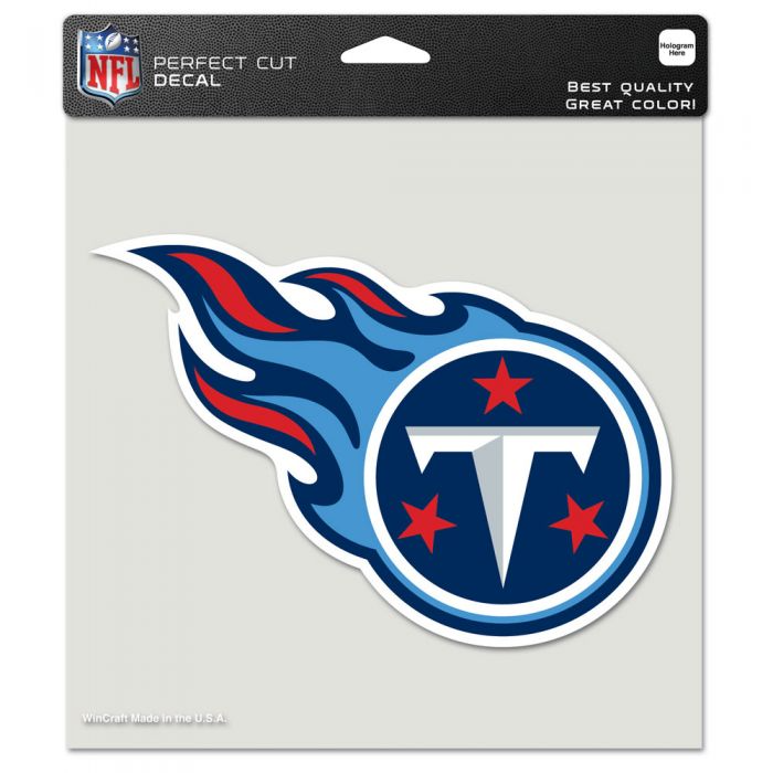 Tennessee Titans Perfect Cut Colour Decal 8" x 8"