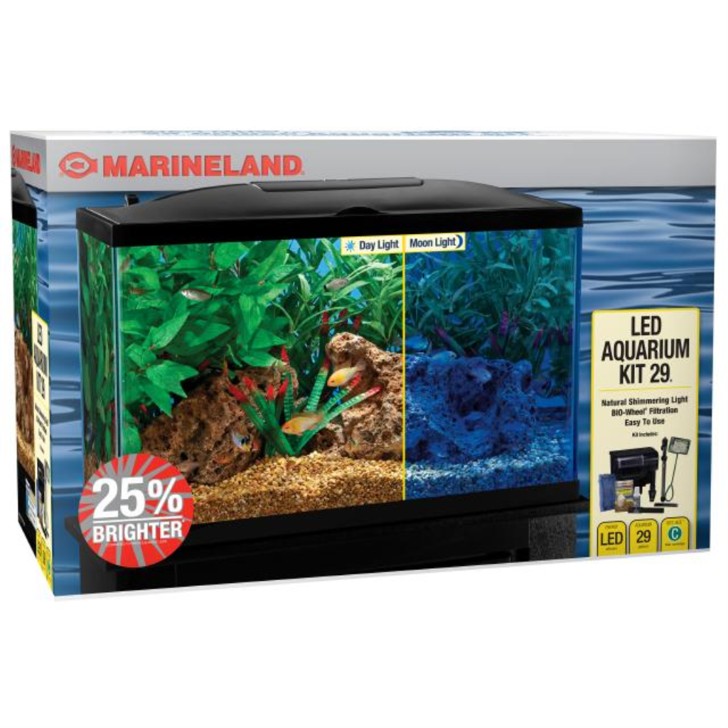 Marineland BIO-Wheel LED Aquarium Kit, 29-gal