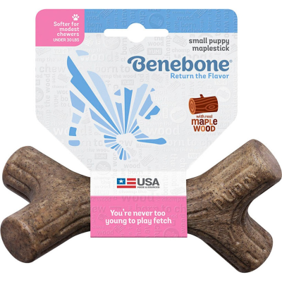 Benebone Maplestick Puppy Chew Toy, Small