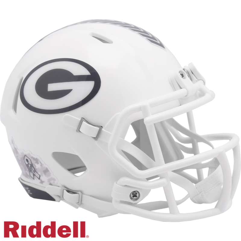 Green Bay Packers 2024 Salute to Service Speed Mini Helmet