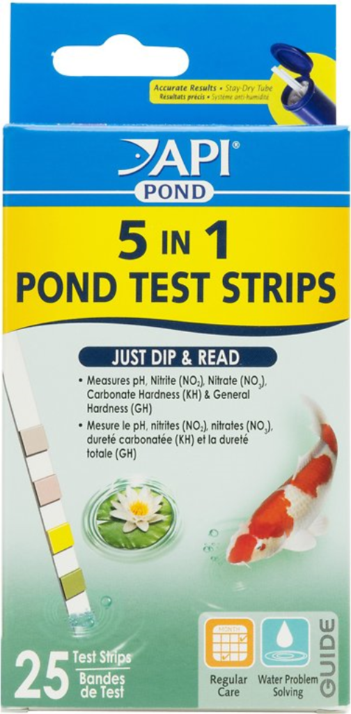 API Pond 5-IN-1 Test Strips, 25 count