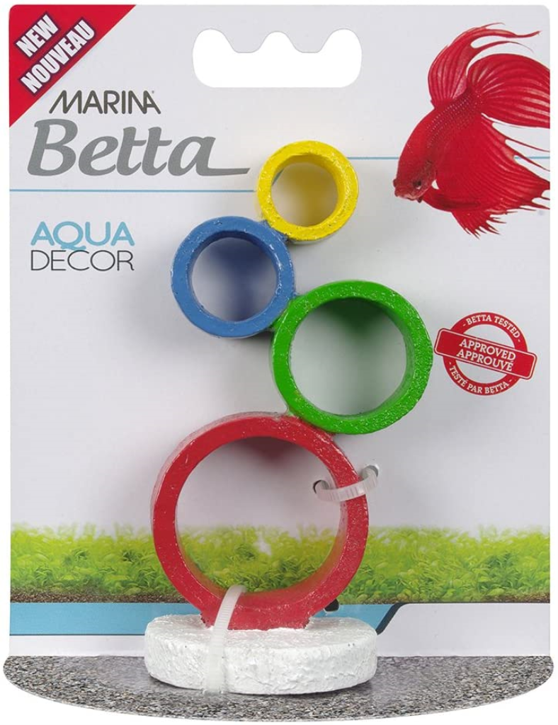 Marina Betta Circus Rings Aquarium Ornament