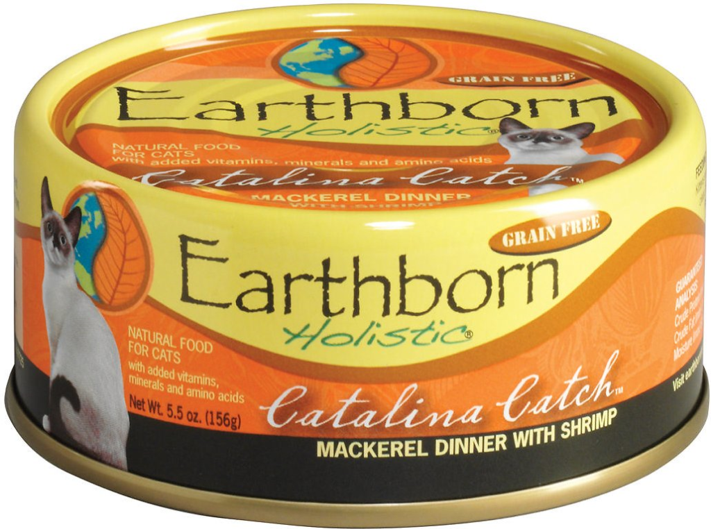 Earthborn Holistic Catalina Catch Grain-Free Natural Canned Cat & Kitten Food, 3-oz