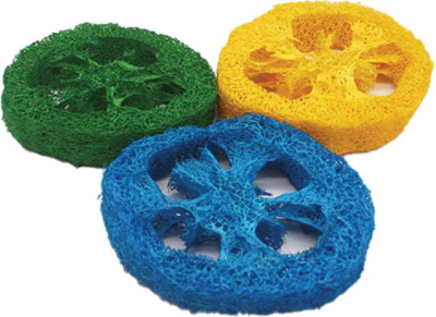 A&E Cage Company Loofah Slices Small Animal Toy