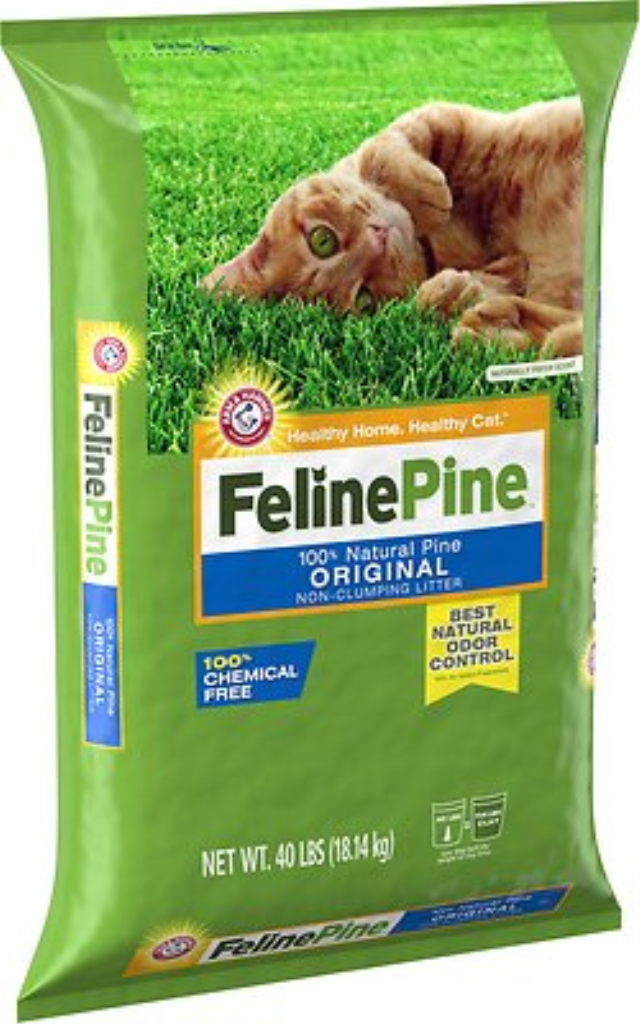 Feline Pine Original Cat Litter, 40-lb