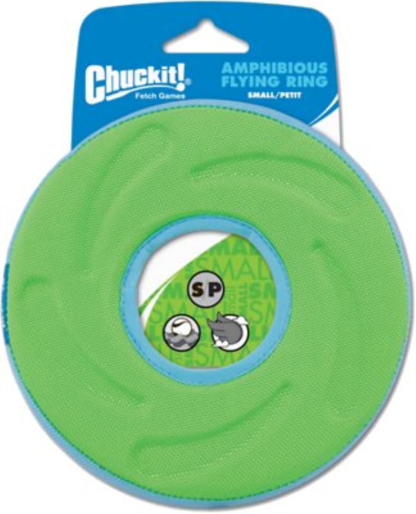 Chuckit! Zipflight Disc Dog Toy, Color Varies, Small