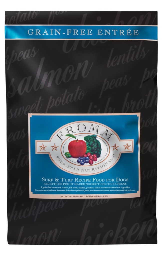 Fromm Four-Star Nutritionals Surf & Turf Dry Dog Food, 26-lb