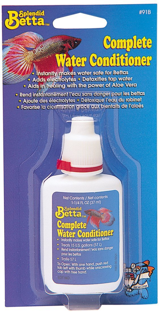API Splendid Betta Complete Aquarium Water Conditioner, 1.25-oz bottle