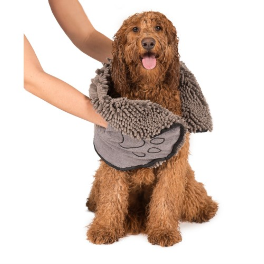 Dog Gone Smart Dirty Dog Shammy Towel, Grey