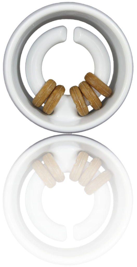 Starmark Treat Ringer Treat Dispensing Dog Toy, Orb