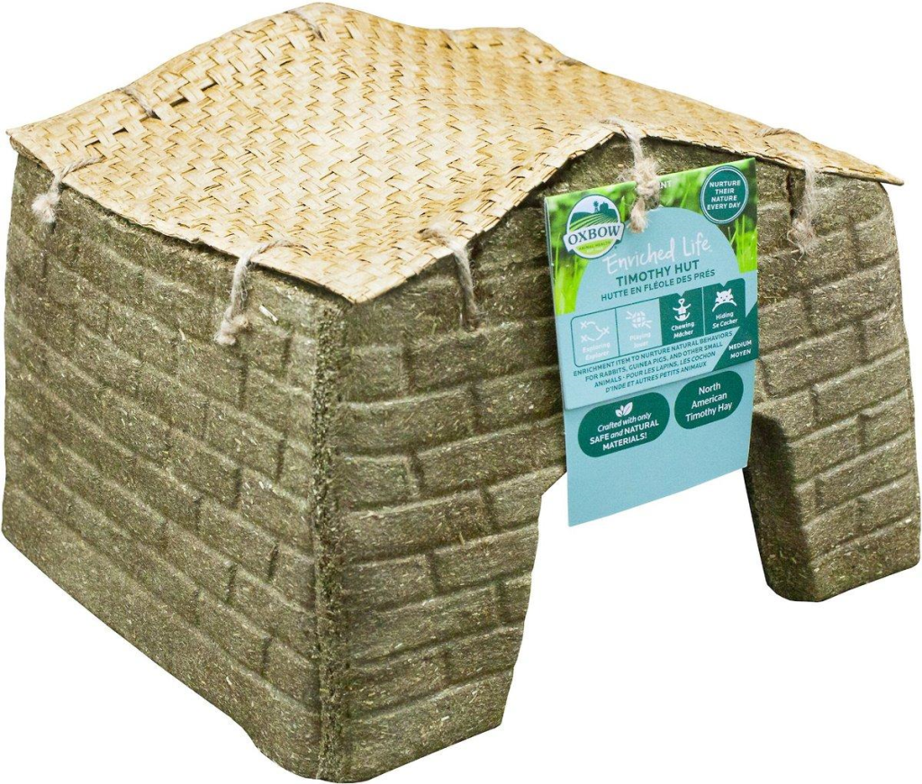 Oxbow Enriched Life Timothy Hut Small Animal Toy, Medium