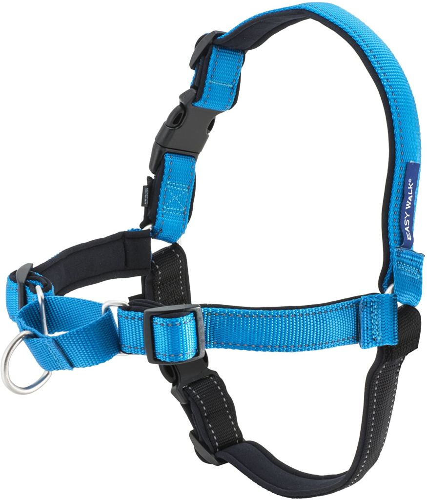 PetSafe Easy Walk Deluxe Dog Harness, Ocean, Medium