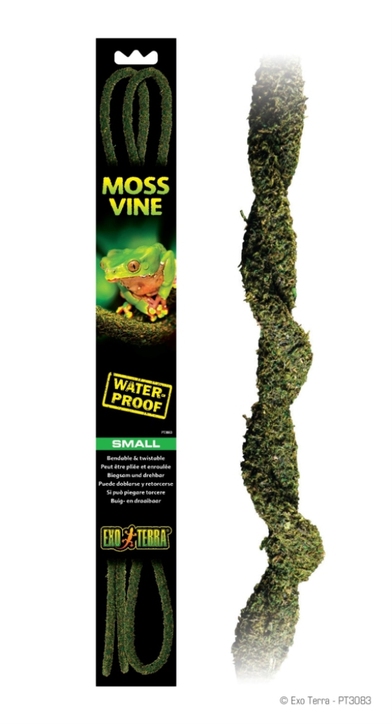 Exo Terra Bendable Moss Vine for Terrariums, Small