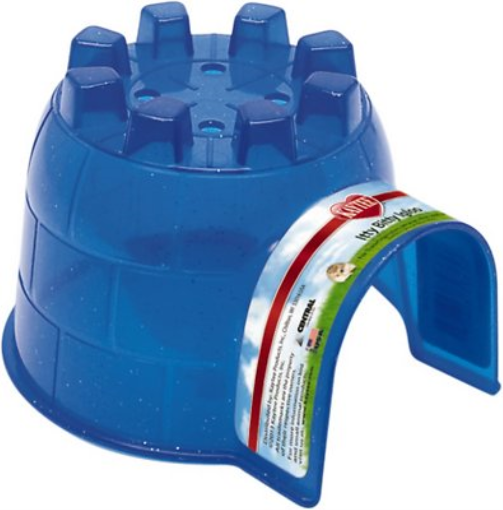 Kaytee Small Animal Igloo Hideout, Color Varies, Itty-Bitty, X-Small